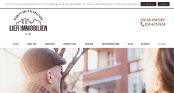 Desktop Screenshot of lier-immobilien.de